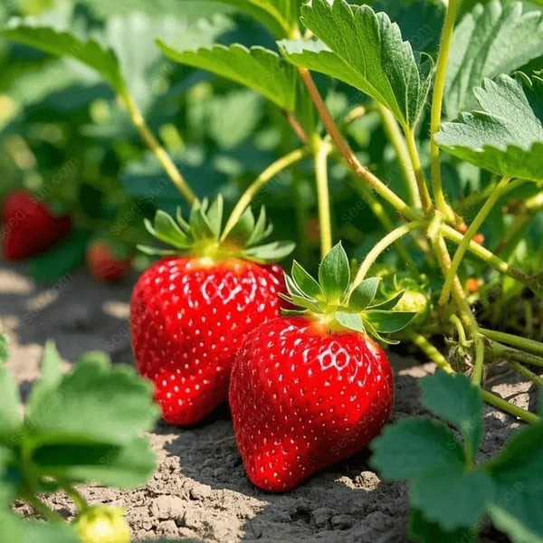 Fresh Sweet Strawberry Seeds (Hybrid) (Seeds 20)