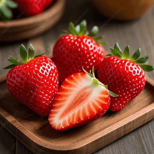Fresh Sweet Strawberry Seeds (Hybrid) (Seeds 20)